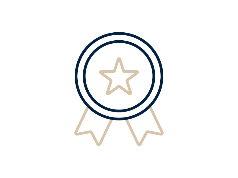 Icon Markenvielfalt und Qualität