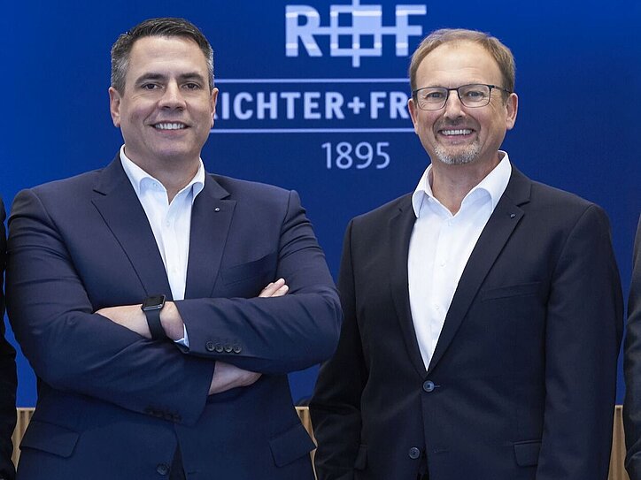 Richter+Frenzel KG Geschäftsführung: Guido Kreitz, Sven Kutzki, Robert Oberberger, Wilhelm Schuster