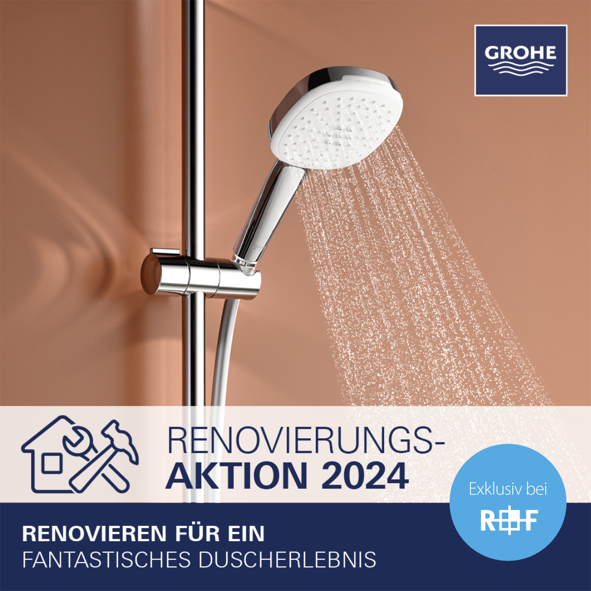 Renovierungsaktion 2024: Fantastisches Duscherlebnis